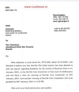 jharkhand high court notice