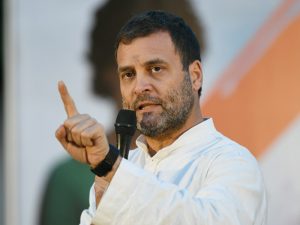 Congress leader Rahul Gandhi