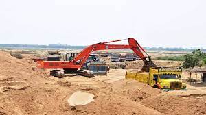 Sand mining in Bihar
