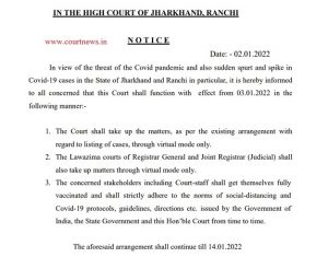 Corona Virus HC Notice