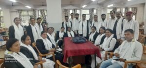 Foundation day of AJSU Party: आजसू पार्टी के स्थापना दिवस पर अधिवक्ताओं को किया गया सम्मानित