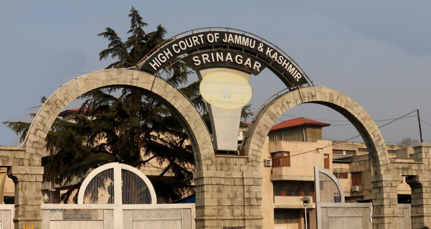 jammu and kashmir high court